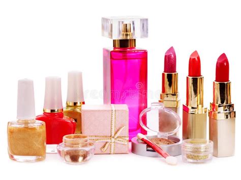 Decorative Cosmetics And Perfume Stock Photo Image Of Feminine