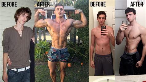 8 Scrawny To Brawny Transformations From Reddit Gym Transformation