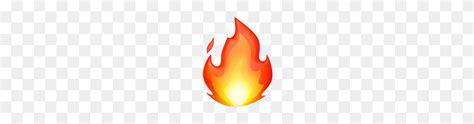 Fire Emoji On Apple Ios Emoji Fire Png Flyclipart