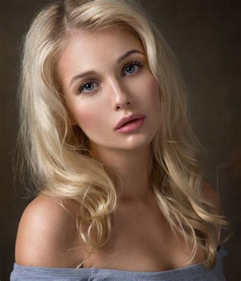 Лица красивых девушек фото блондинок