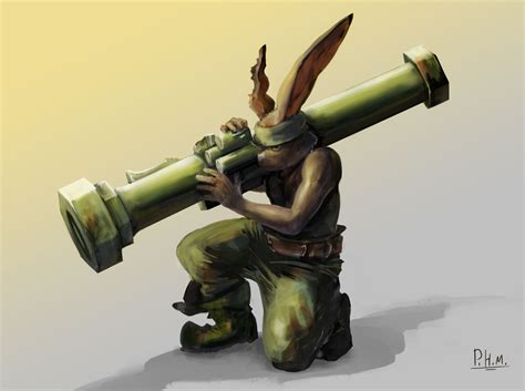 Artstation Military Rabbit