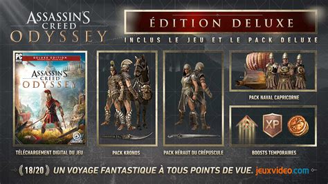 Assassin S Creed Odyssey Dition Deluxe T L Charger Et Acheter