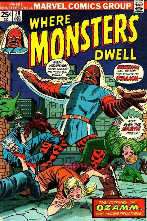 Where Monsters Dwell Horror Comics Comic Covers Comics