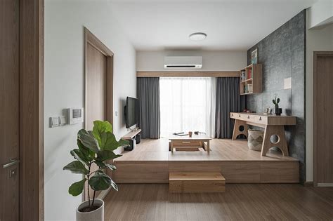 An Interesting Way To Hide Items In A Japanese Minimalist Design Home