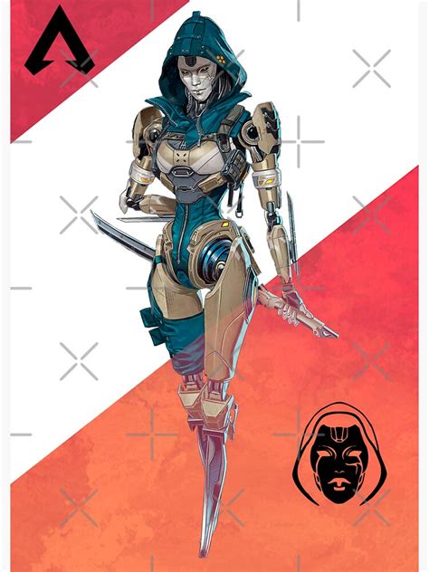 Apex Legends Ash Poster Sticker By Pauldraw12 Redbubble