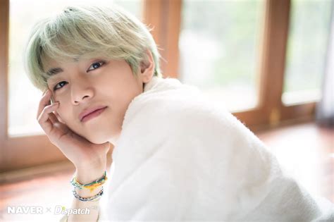 BTS V White Day Special Photo Shoot By Naver X Dispatch Kpopping