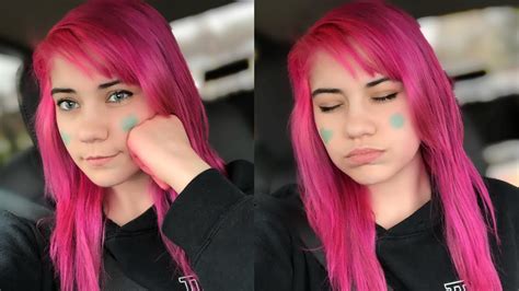 Dying My Hair Pink Baileytube15 Youtube