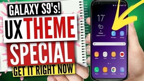 Ux9 Galaxy S9 Theme Get It Right Now On Any Samsung Phone Youtube