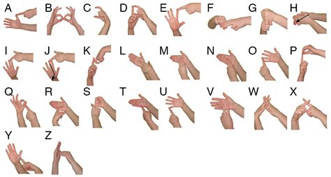 In the fingerspelled alphabet, each letter corresponds to a distinct handshape. Getting Handy with Sign Language - Science Communication
