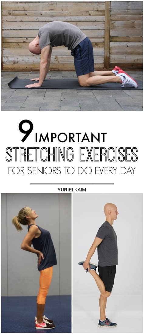 9 Important Stretching Exercises For Seniors To Do Every Day Yuri Elkaim