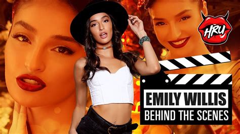 Behind The Scenes With Emily Willis Youtube