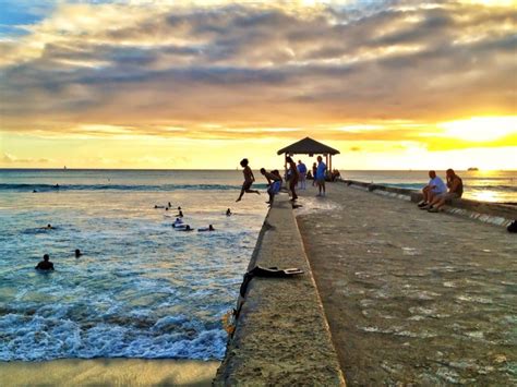 Walls As Its Known By Locals Is The Waikiki Jetty On One Side Is A