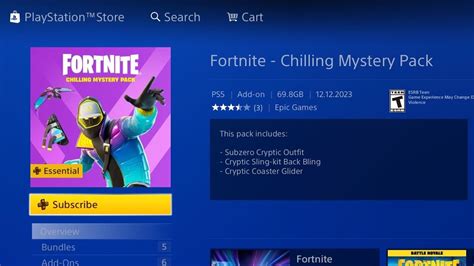 Fortnite New Playstation Plus Celebration Chilling Mystery Pack Youtube