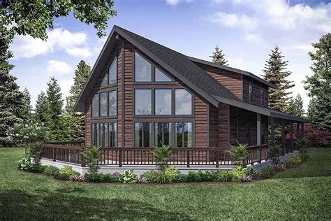 House Plan 41319 - Narrow Lot Style with 2060 Sq Ft, 3 Bed ... A two bedroom with a bit of privacy?