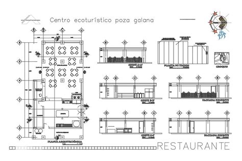 Restaurant Elevation Layout Plan Dwg File Cadbull Images And Photos