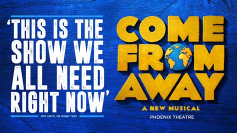 Come From Away Tickets Phoenix Theatre In London West End Atg Tickets