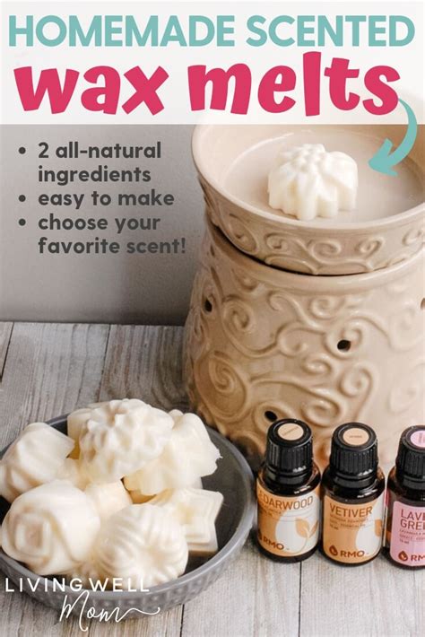 How To Make Homemade Wax Melts With Essential Oils