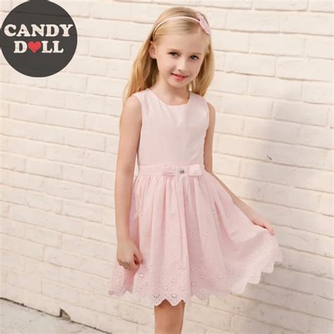 Candydoll Summer New Girl Blue Gradient Dress European Style Simple 23e