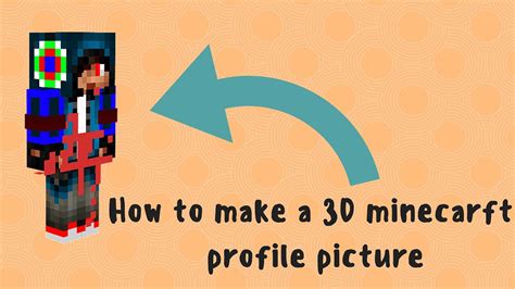 How To Make A 3d Minecraft Profile Picture Youtube