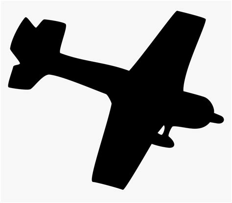 Silhouette World War 1 Plane Silhouette Hd Png Download Kindpng