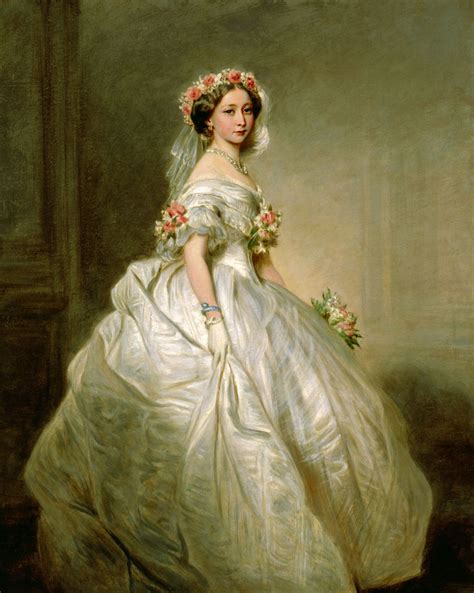 1857 Princess Alice Portrait Of Her As A Bridesmaid By Franz Xaver Winterhalter Royal