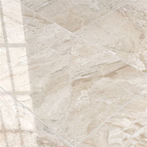 In Stock Beige Royal Beige Classic Polished 24x24 Marble Tile Beige