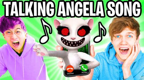 The Creepy Talking Angela Song Lankybox Autotune Remix Youtube