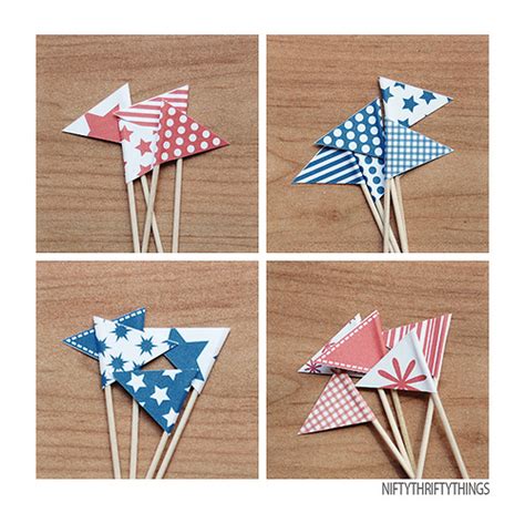 In Your Back Pocket Free Printable Mini Flags