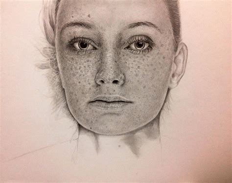 Wip5 Face With Freckles Drawing Practice By Chong Yi On Deviantart