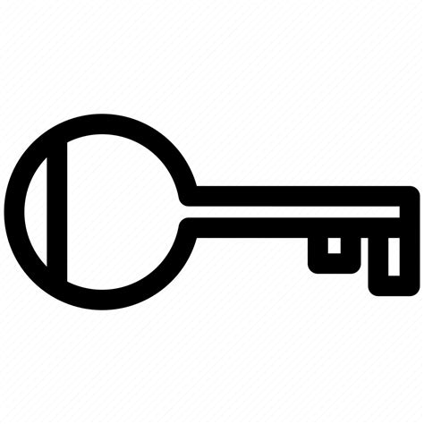 Key Lock Security Safety Access House Safe Icon Download On