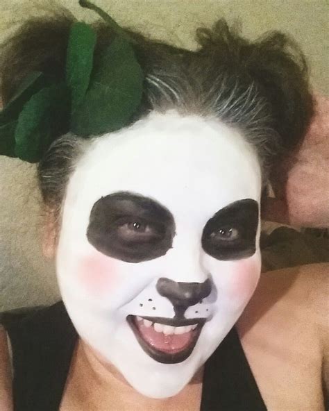 Panda Makeup Panda Makeup Face Painting Halloween Halloween Makeup Easy