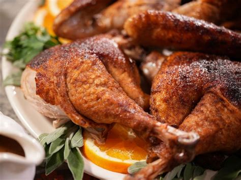 Sunnys Butterflied Roast Turkey With Easy Orange Spice Rub Recipe Sunny Anderson Food Network