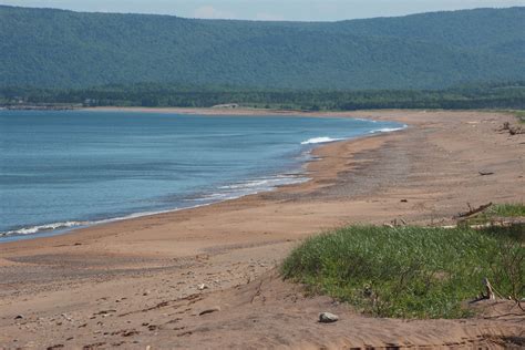 This Is A Great Picture Of The Beach At Cabot Landing In Northern Cape Breton This Is On The