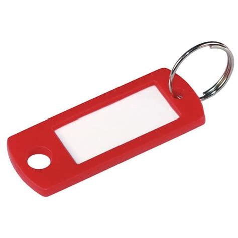 Hillman Color Coded Plastic Key Identification Tag Assortment 704260