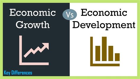 Economic Growth Vs Economic Development Difference Between Them With