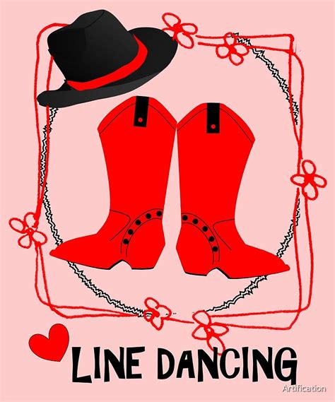 Cowgirl Boots Cute Country Line Dancing Theme Graphic By Artification