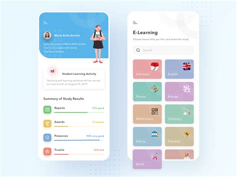 School Apps Mobile App Learning Activities