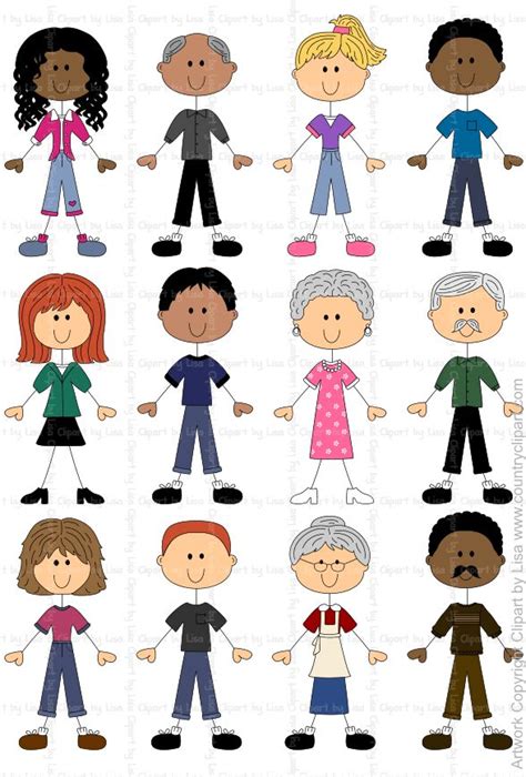Stick Figure People Graphics And Clipart Samples 10 Stick Figure