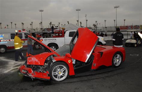 Ferrari Enzo Wrecked