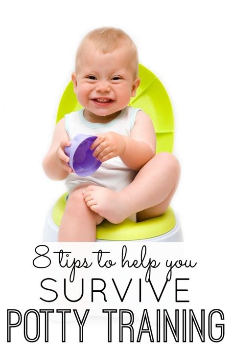 8 Tips To Help You Survive Potty Training Potty Training Kids Easy