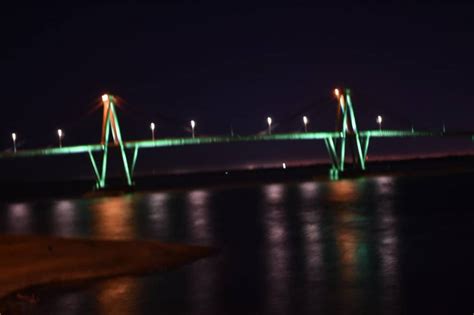 Valdés Inauguró Nueva Iluminación Del “puente General Belgrano” Para