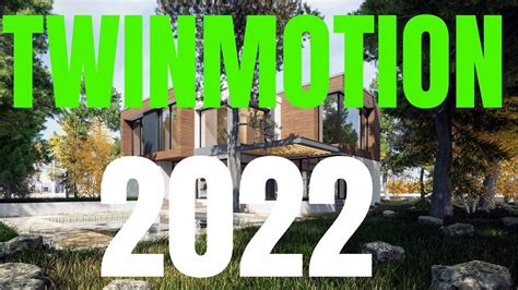 Twinmotion 2022 Fast Exterior Visualization Youtube