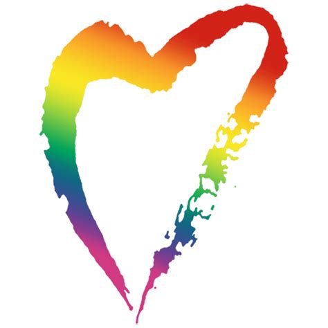 Gay Pride Rainbow Heart Logo Weddinggirl Clipart Best Clipart Best