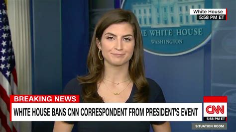 Cnn Reporter Kaitlan Collins Banned By White House For Asking Trump