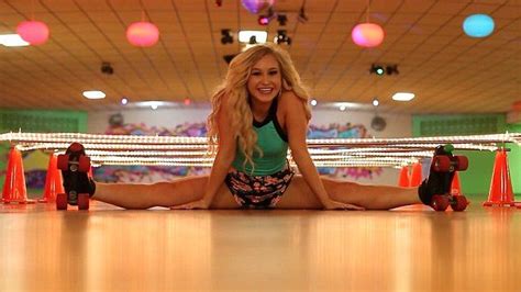 Record Breaking Limbo Queen Does The Splits On Roller