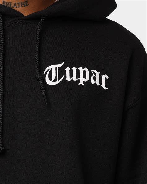 Tupac Bandana Photo Hoodie Black Culture Kings Nz