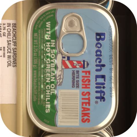 Beach Cliff Sardines In Soybean Oil With Hot Green Chilies Herring