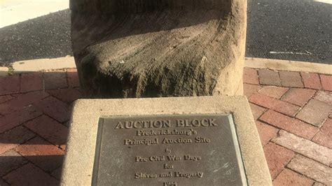 Williams Move The Fredericksburg Slave Auction Block From Its Street Corner To A Museum Plus
