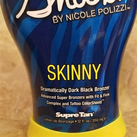 Snooki Makeup Supre Snooki Skinny Dark Black Tanning Bed Lotion 2oz