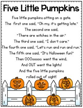 Enjoy free printable coloring pages and unwind this fall with a pumpkin coloring sheet. Five Little Pumpkins Pocket Chart {FREE} by Pocketful of ...
